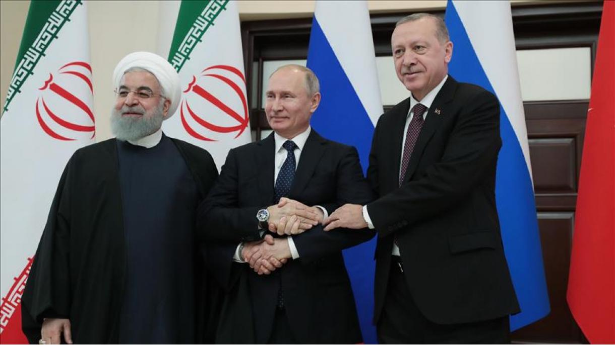 نشست رهبران ترکیه، روسیه و ایران در سوچی