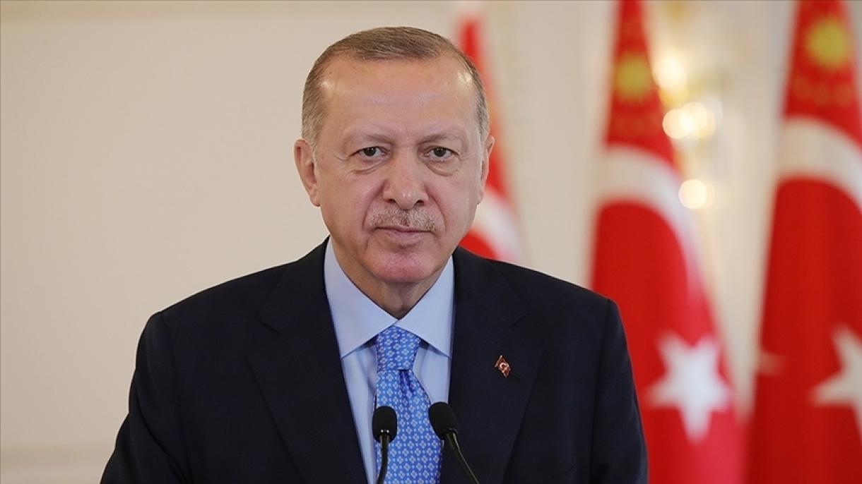 Prezident Erdogan Siriýanyň Bab etrabynda şehit bolan esgerleriň maşgalalaryna gynanç bildirdi