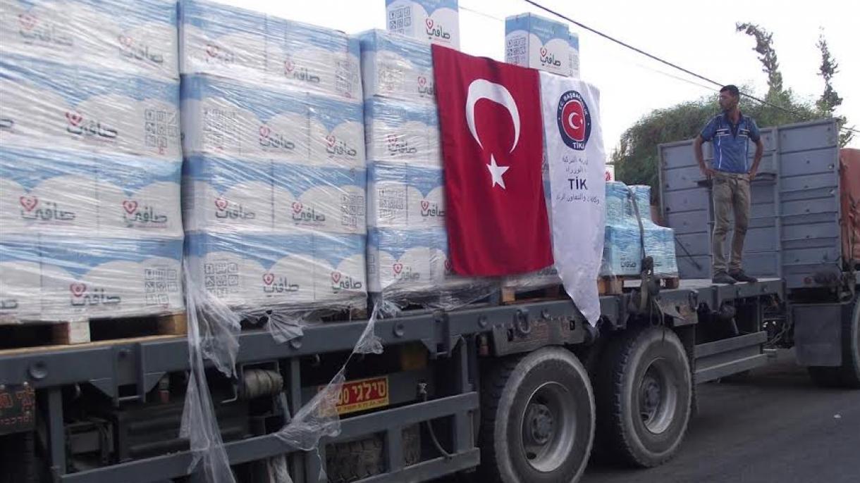 Partirá o primeiro navio de ajuda humanitária da Turquia com destino a Gaza