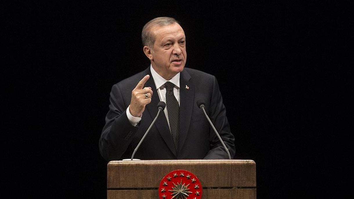 Prezident Erdogan ÝB-ne Agzalyk Etabyny Referenduma Hödürlemegi Teklip Etdi