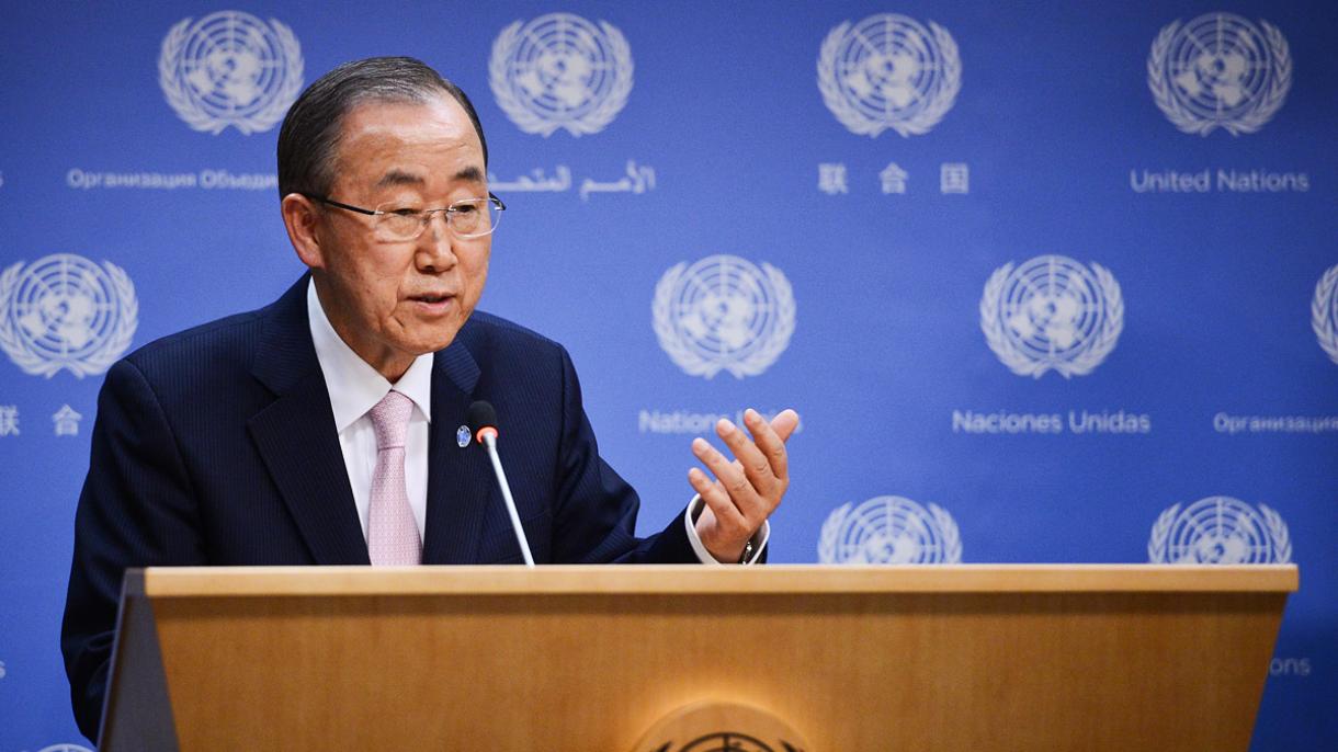 BMT Bosh kotibi Ban Ki Moon bolalarni urushda nobud bo'lishdan saqlab qolishga chaqirdi