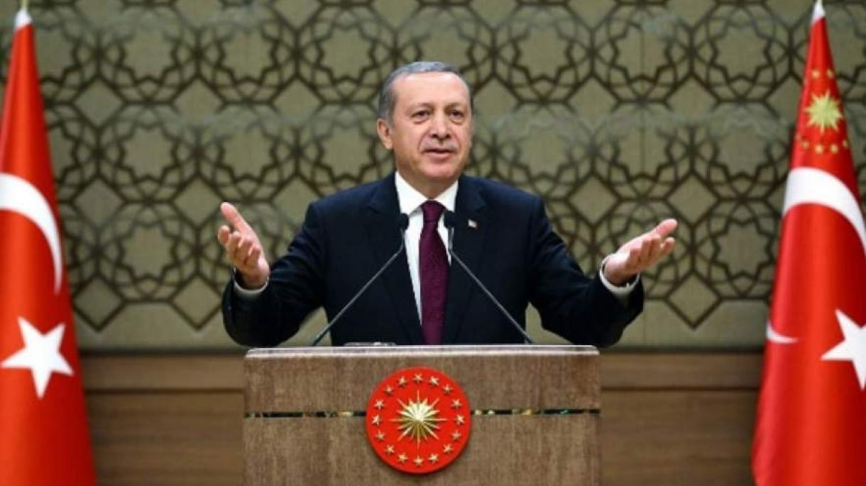 پیام تبریکیه اردوغان بمناسبت روز جهانی زن