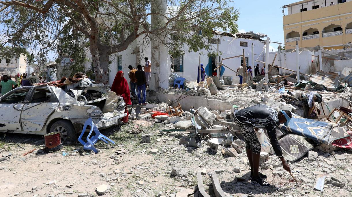 Somaliyaning poytaxti Mogadishuda kecha uyushtirilgan bombali hujumni qoralandi
