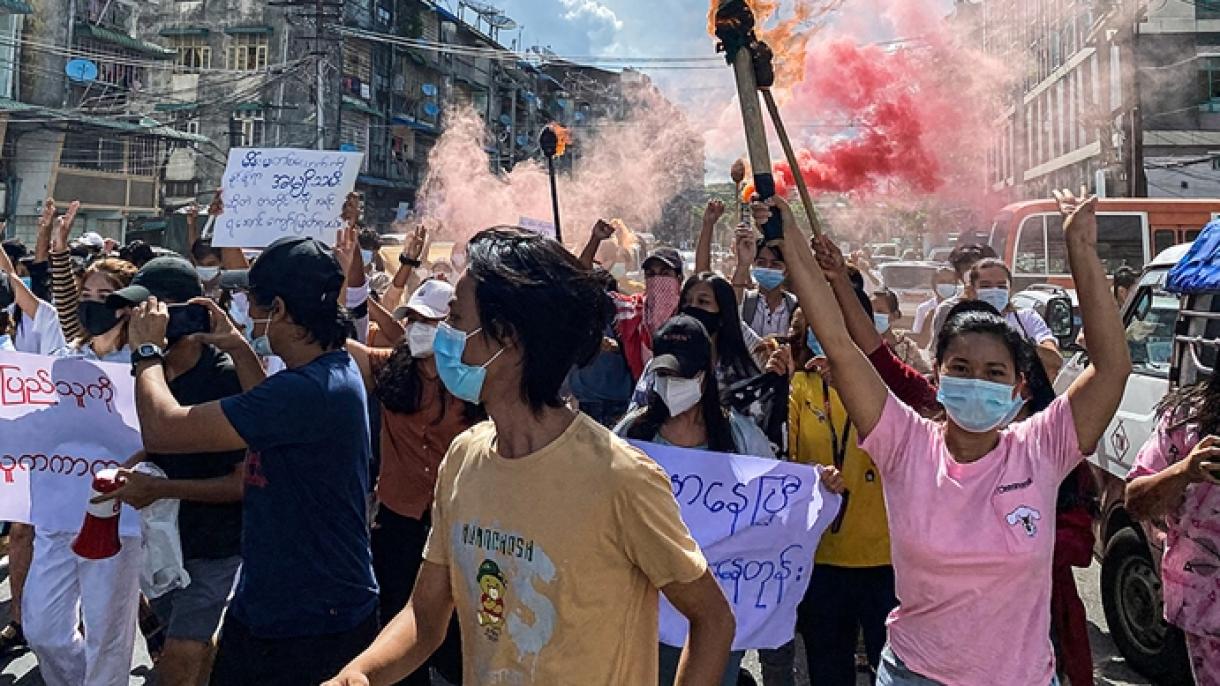 АҚШ ASEAN-ға Мьянма жайлы үн қатты