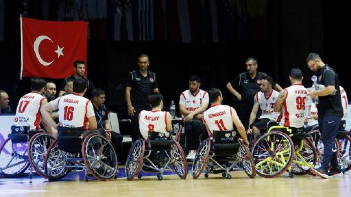راه‌یابی تیم ملی بسکتبال با ویلچر ترکیه به فینال اروپا