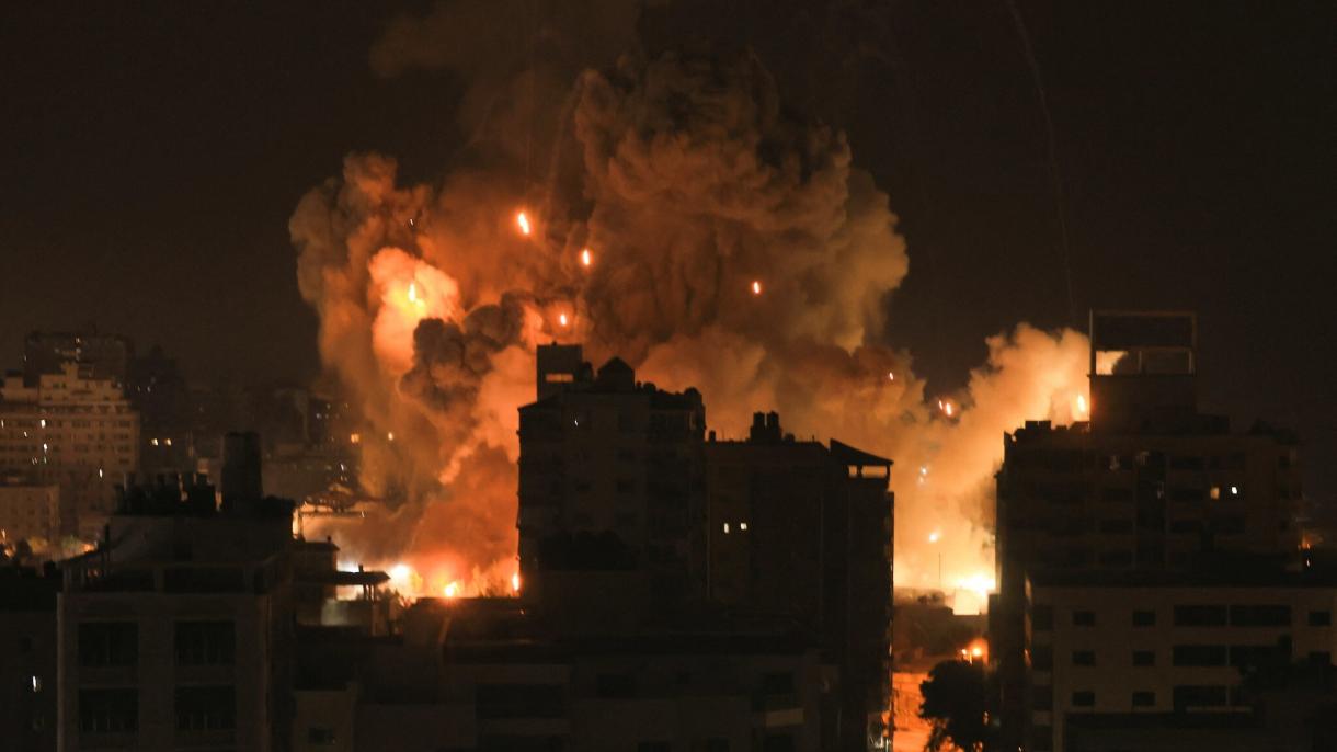 اسرائیلی طیاروں نے غزہ پر حملہ کر دیا ،70 فلسطینی ہلاک