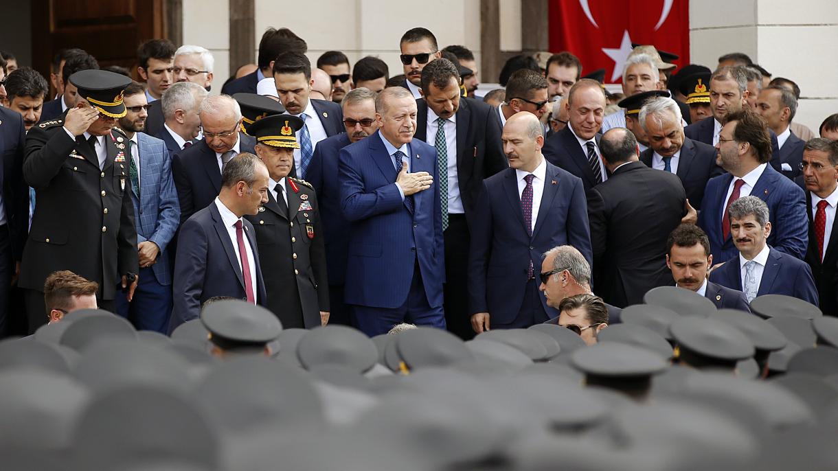 ایردوغان: ینگی حکومت نینگ هم آماجی ترور چیلیک که قرشی کوره ش دیر