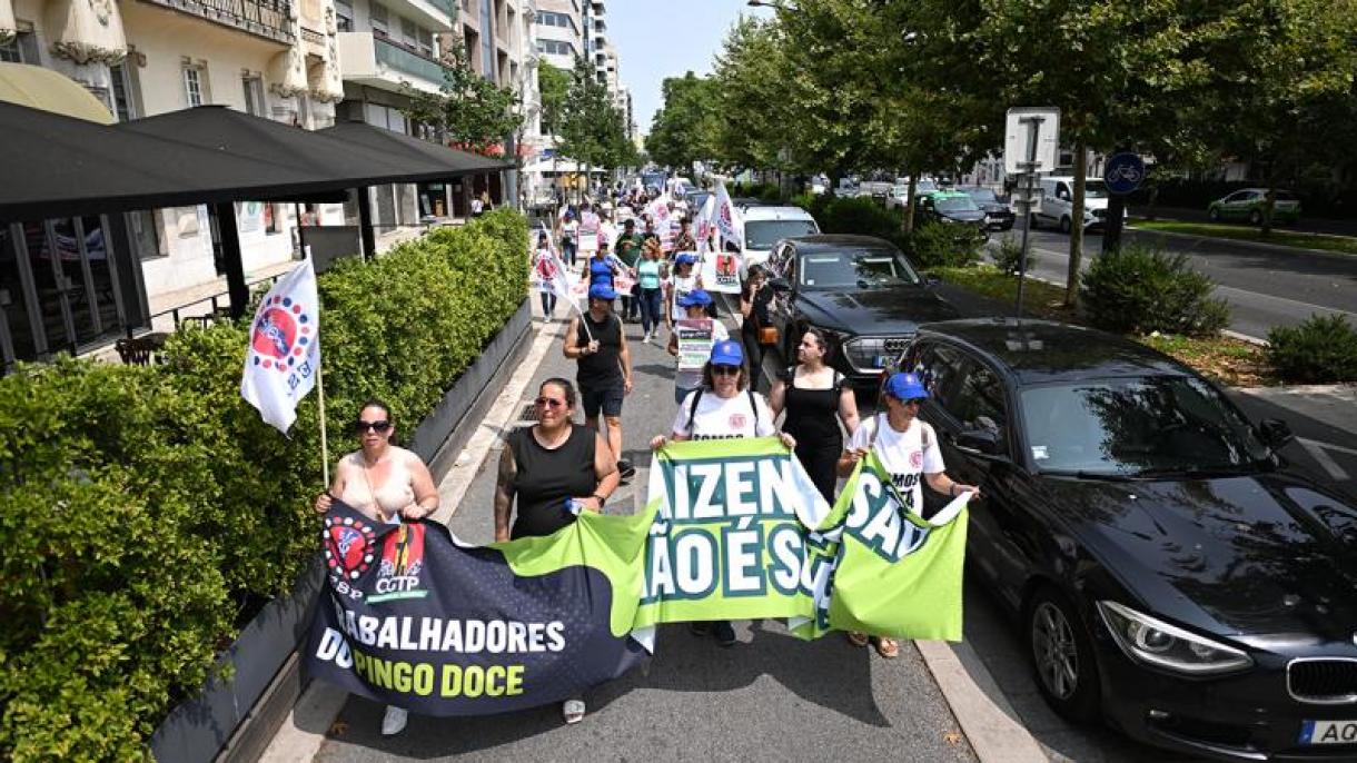 Trabalhadores fizeram greve e organizaram protestos em Portugal