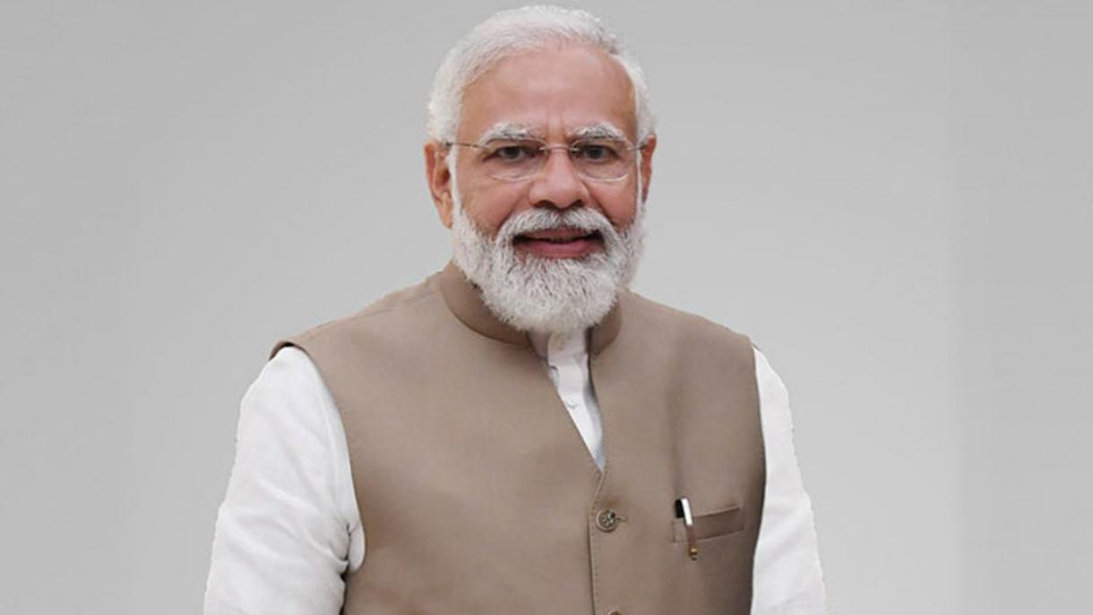 Modi: "Taňry meni bir maksat bilen inderdi" diýdi