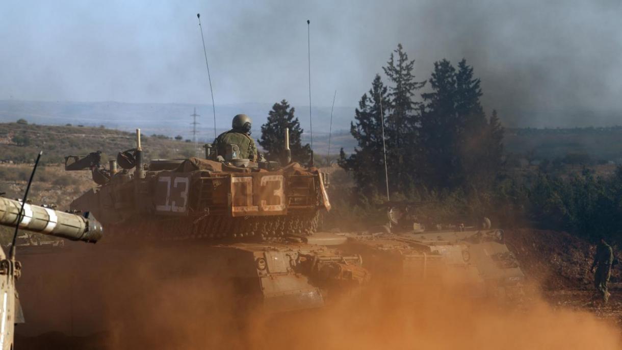 以军对黎巴嫩南部边境地区发动猛烈炮击