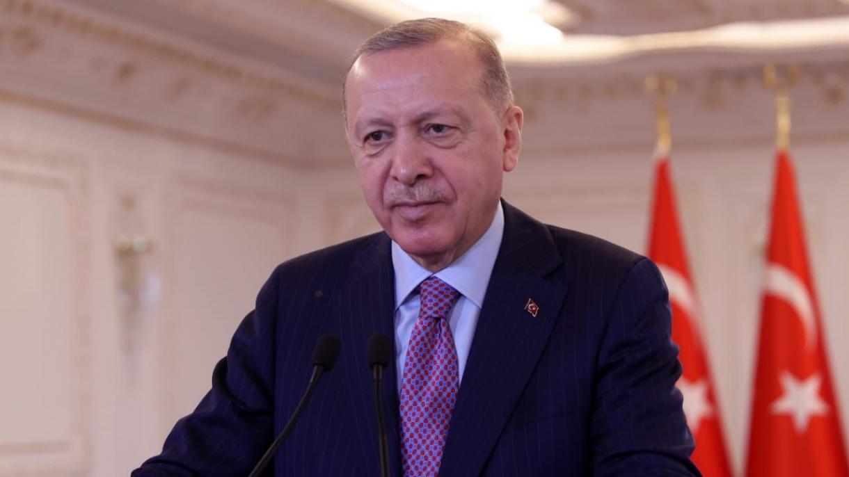 Erdogan: "Beýik we güýçli Türkiýäniň gurluşygy tamamlanýança çenli durmarys, säginmeris" diýdi