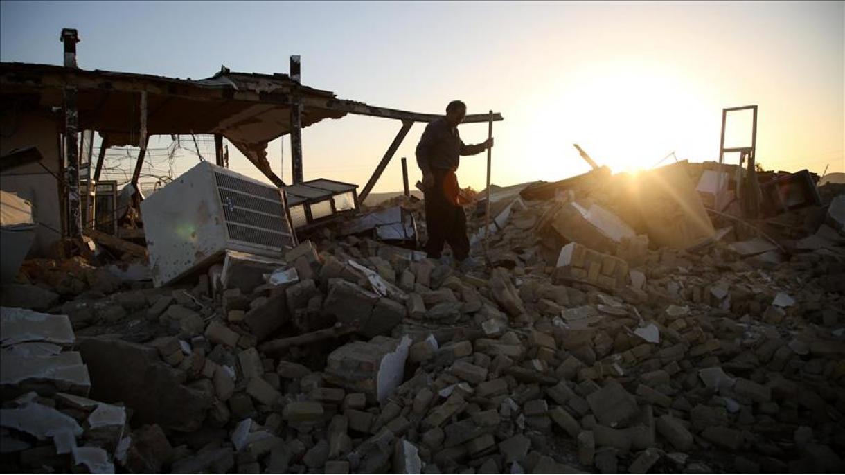 تخریب 70 درصد ساختمان های پلیس ایران در زلزله اخیر کرمانشاه