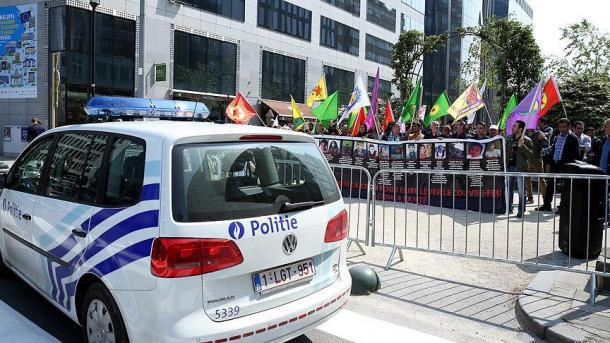 Bélgica permite al PKK organizar manifestación en la Plaza de Schuman