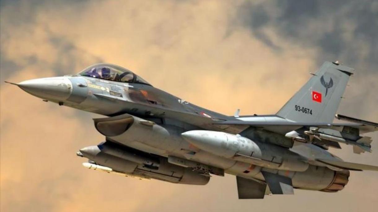 Aviones de caza de FAS turcas han destruido los blancos de banda terrorista YPG/PKK