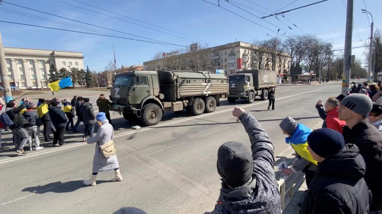 Ukrayna Ordusu: Rusiya qoşunları Xersondan geri çəkilir