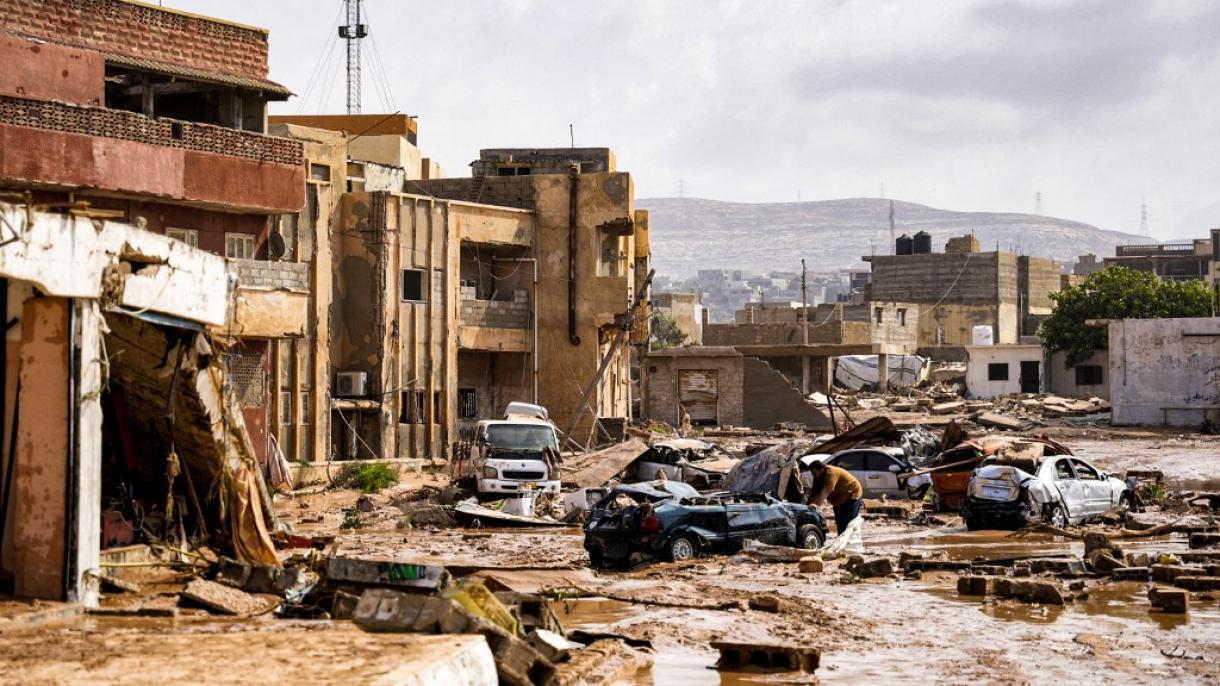 Se eleva el número de muertos en la ciudad de Derna en Libia debido a inundaciones