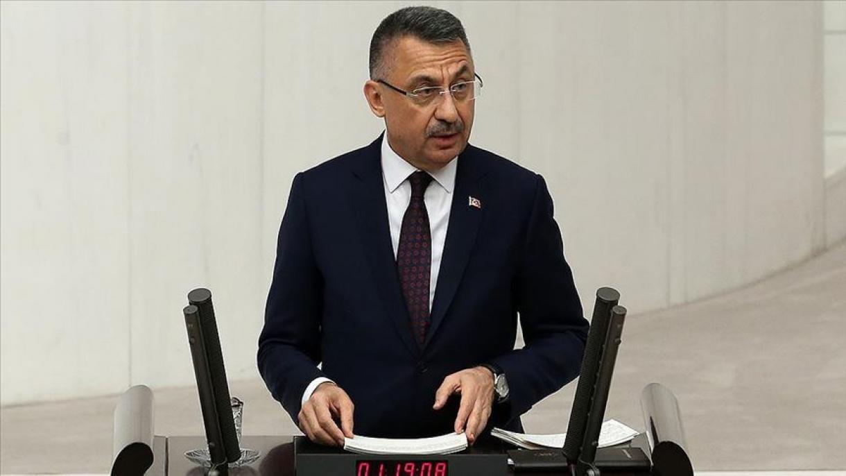 ترکی اپنے مفادات کے لیے حساب دیتا نہیں جواب مانگتا ہے: نائب صدر