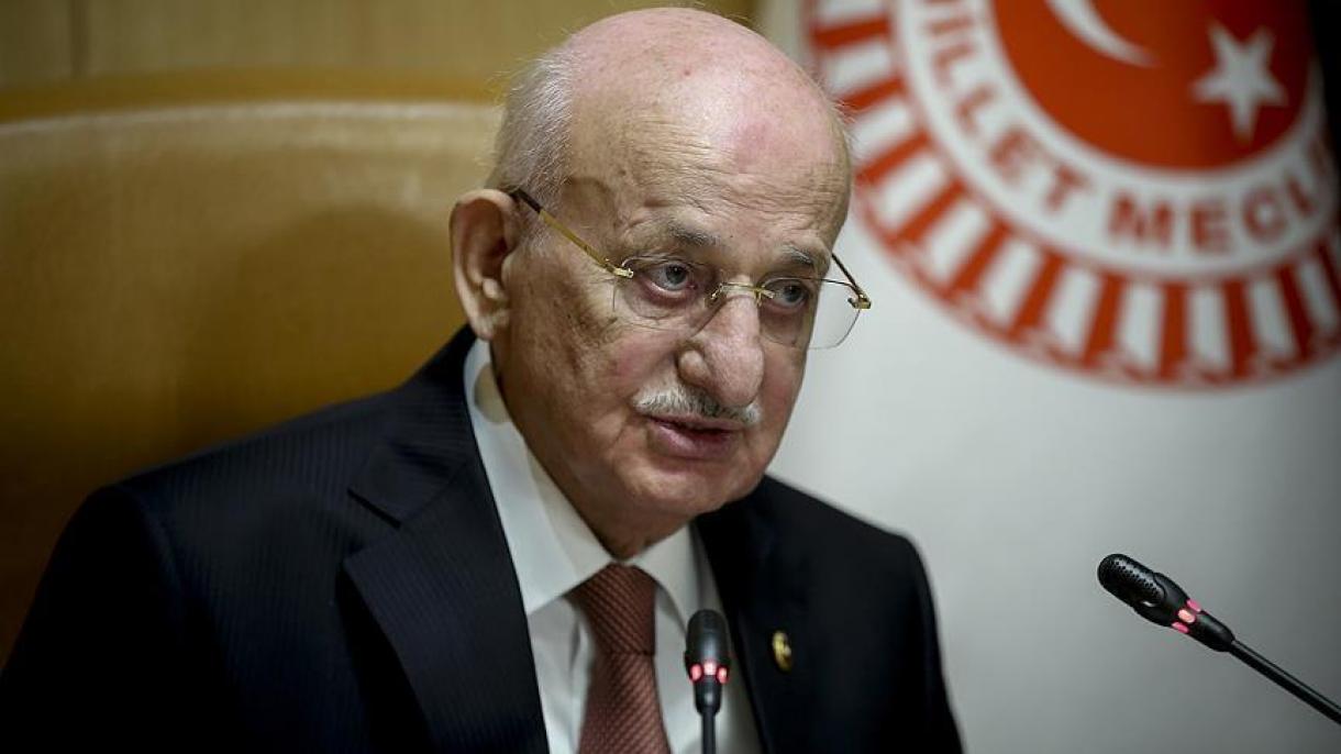 Presidente del Parlamento turco emite mensaje sobre la operación Rama de Olivo