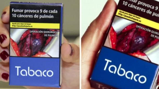 Imágenes impactantes taparán el 65% de las cajetillas de tabaco