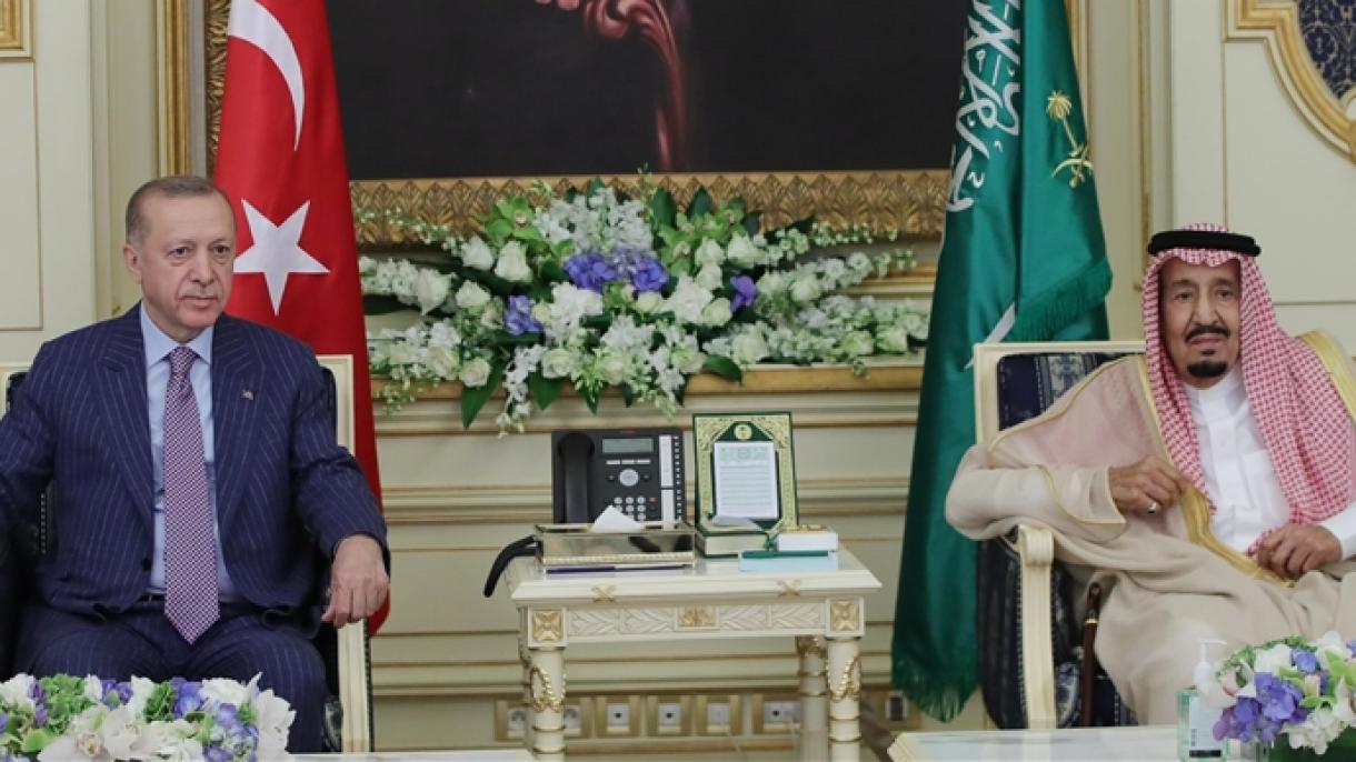 پیام تبریک پادشاه و ولیعهد عربستان سعودی به مناسبت عید پیروزی ترکیه