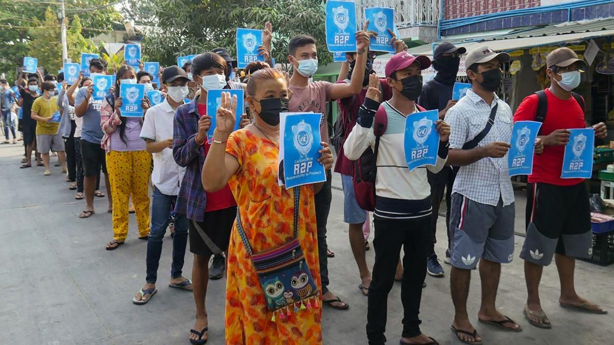 Συνεχίζονται οι αιματηρές διαδηλώσεις στη Μιανμάρ
