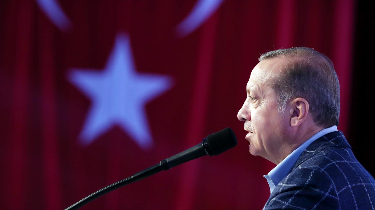 Preşedintele Erdoğan face declaraţii