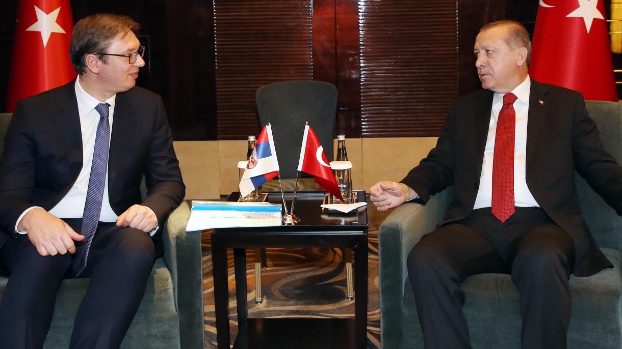 Ердоган се срещна със сръбския президент