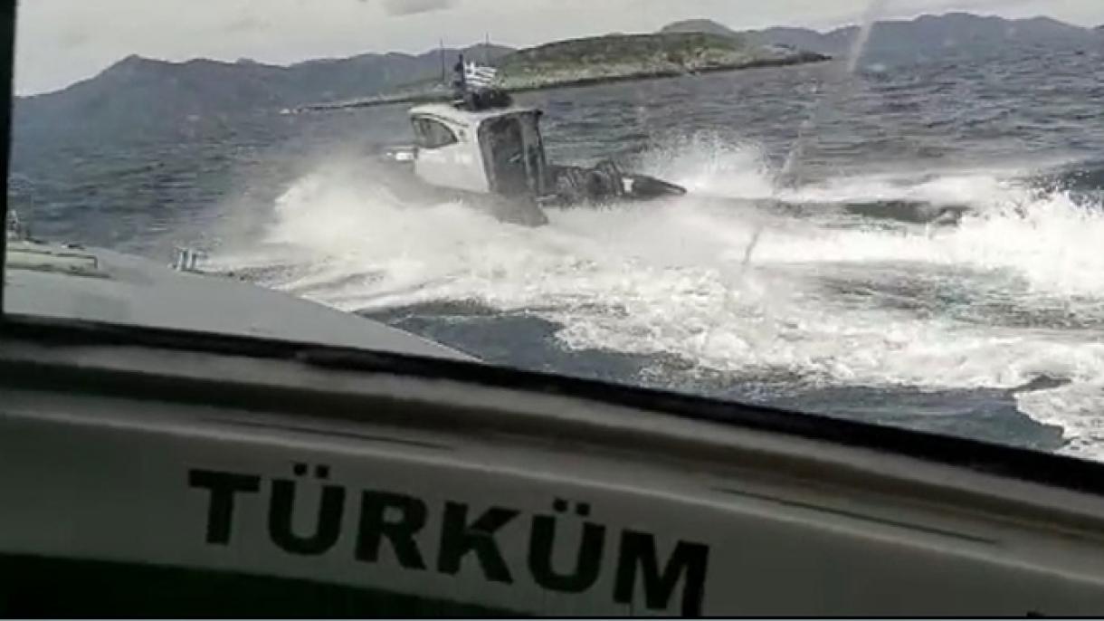 Guardacostas expulsa a cascos griegos que violaron las aguas territoriales turcas