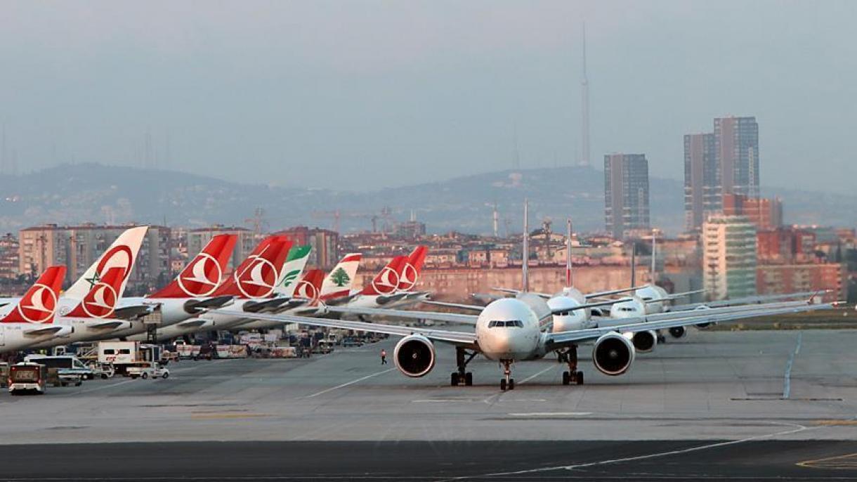 تعداد مسافران هوایی در ترکیه طی 9 ماه به حدود 164 میلیون نفر رسید