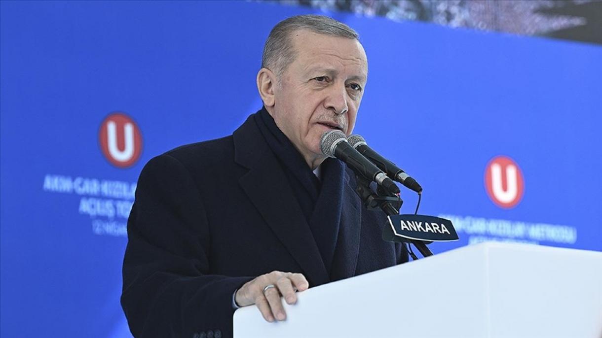 El presidente Erdogan: “La transformación urbana es una necesidad en nuestro país”