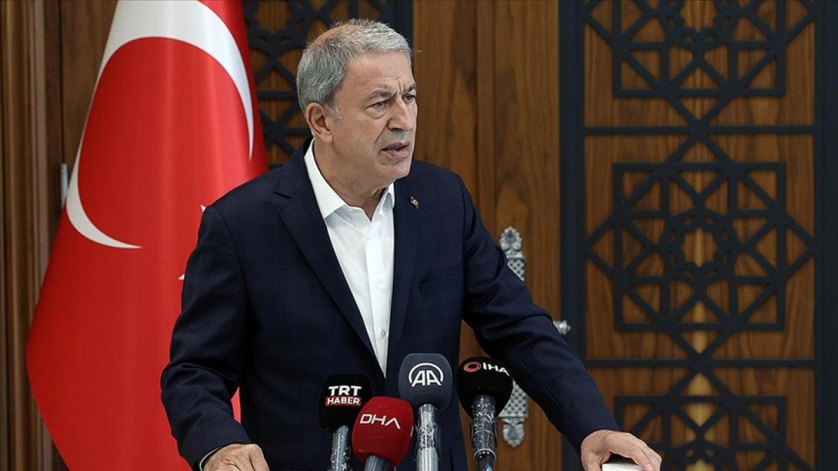 Ministr Akar: "10 terrorçy täsirsiz ýagdaýa getirildi" diýdi