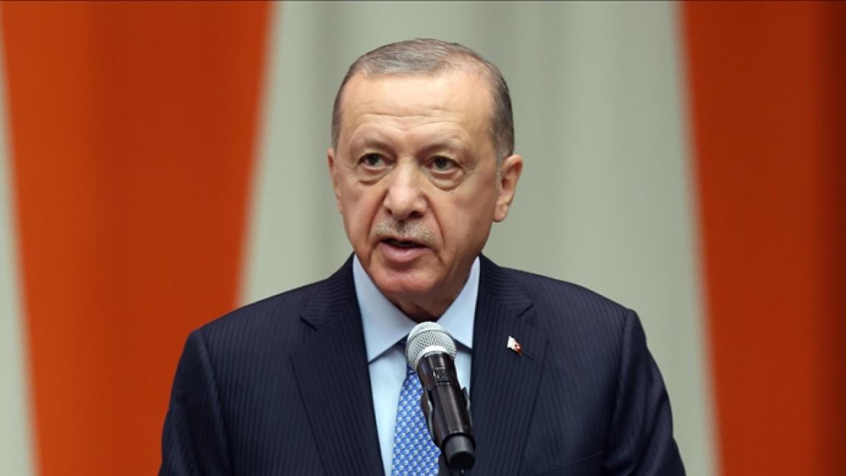 El presidente Erdogan: "Una sociedad fuerte es posible con un proceso de educación cualificada"