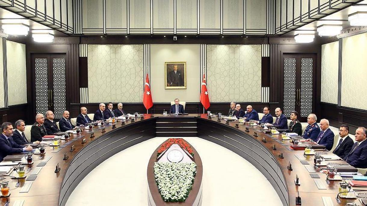 شورای امنیت ملی ترکیه با سرپرستی رجب طیب اردوغان تشکیل جلسه داد