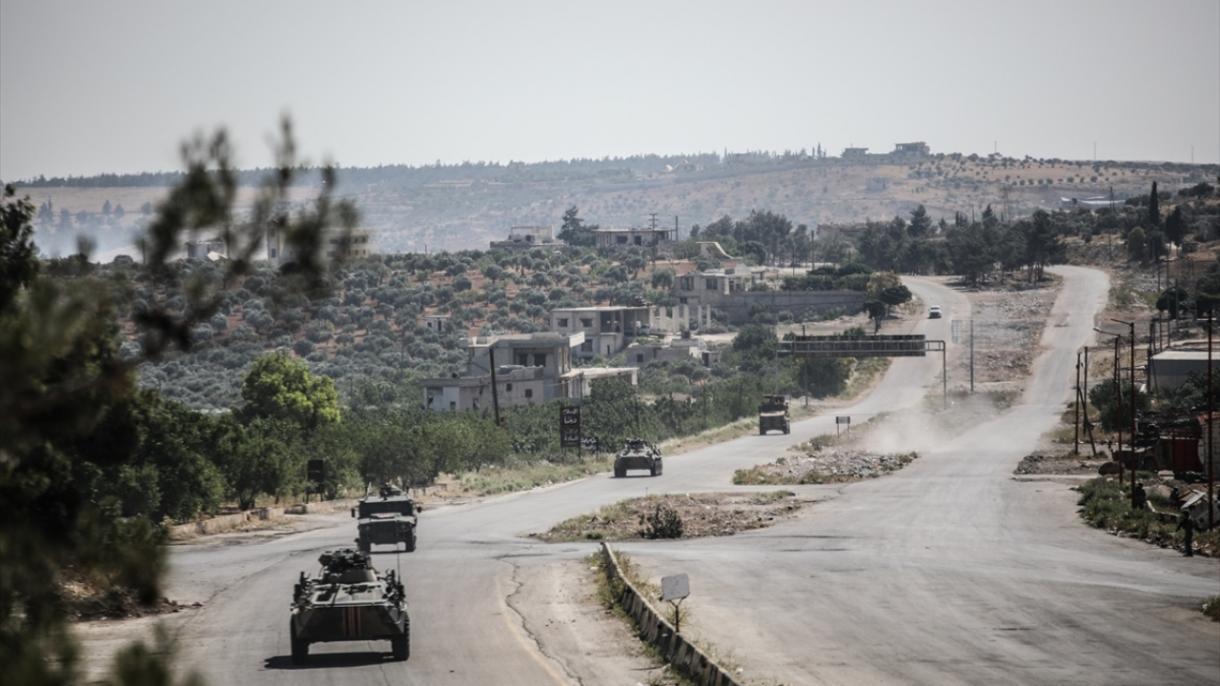 Turquia e Rússia concluem a vigésima patrulha conjunta da estrada M4 em Idlib
