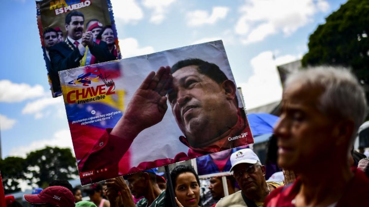Chavismo marcha en Caracas en rechazo a “ataques” contra sistema eléctrico