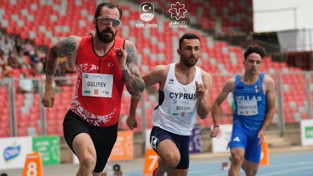 ملی‌پوش ترکیه مدال طلای مسابقات دو 200 متر مردان بازی‌های مدیترانه را از آن خود ساخت