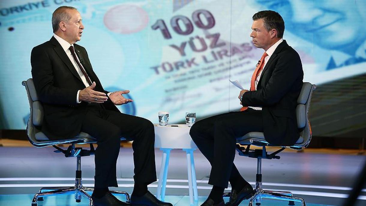 Συνέντευξη Ερντογάν στο Bloomberg TV