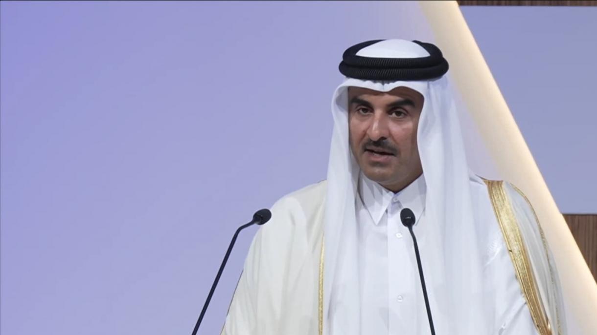 Qatar Amiri al-Soniy butun dunyoni Turkiyaga yordam berishga chaqirdi
