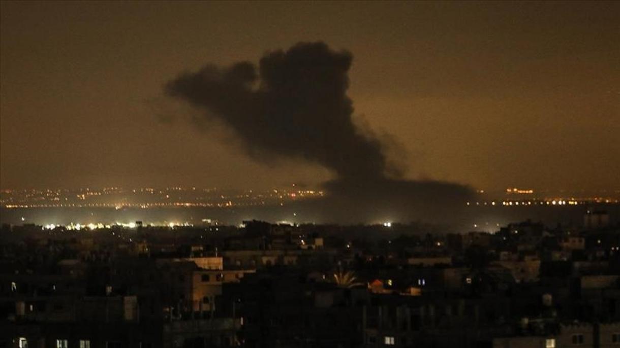 حملات شبانه ارتش اسرائیل به نقاط مختلف غزه