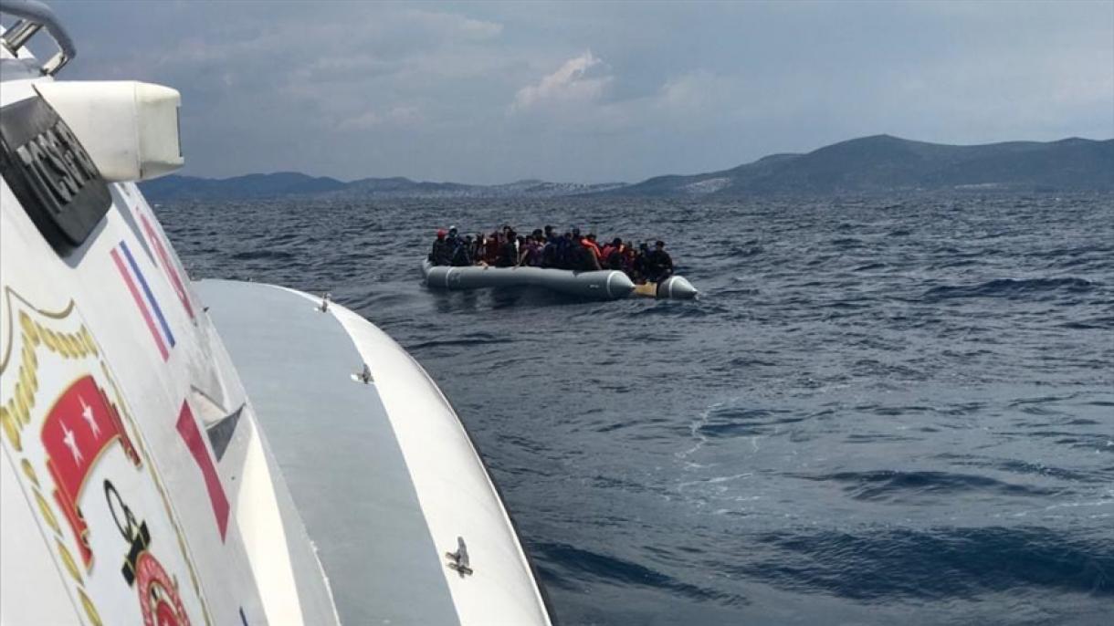 Հունաստանի հետ մղած փախստականներն ազատվեցին Թուրքիայի առափնյա պաշտպանության ջոկատների կողմից