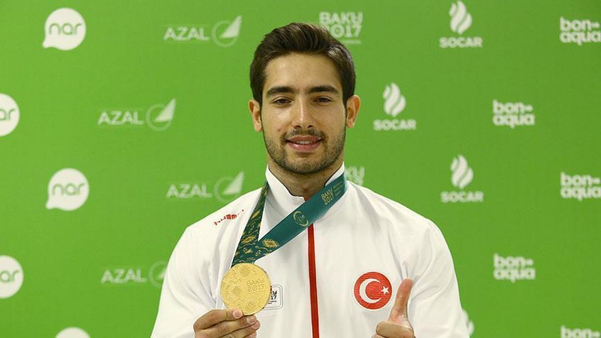 ورزشکار ترکیه در مسابقات قهرمانی ژیمناستیک جهان مدال طلا گرفت