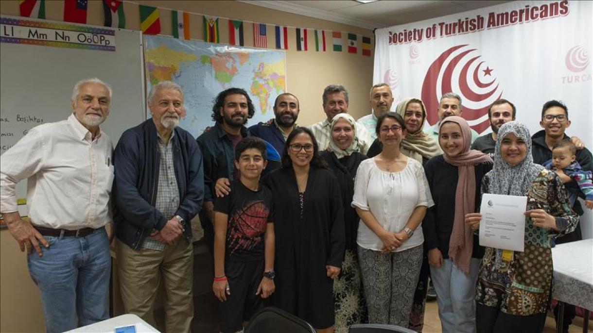 20 muçulmanos americanos fazem curso de turco