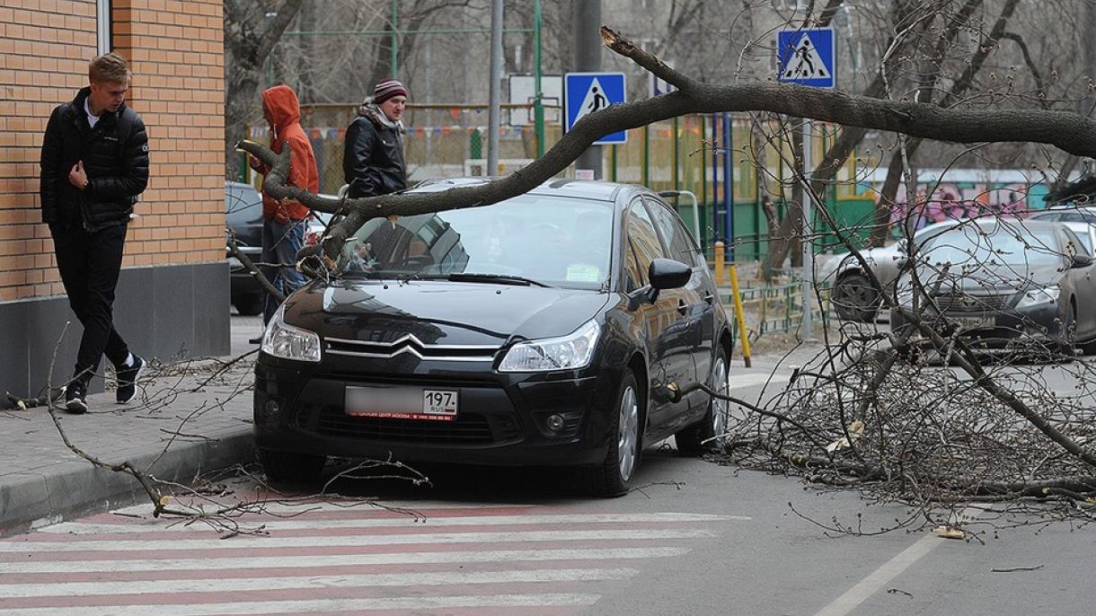 Буря в Москва, взе две жертви