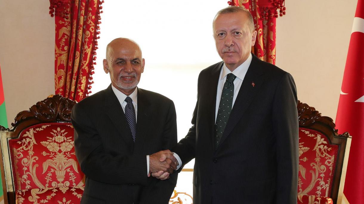 土耳其总统会见阿富汗总统