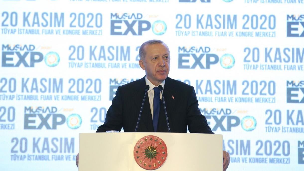 Претседателот Ердоган: Одлучни сме да ја внесеме нашата земја во нов период на подем во економијата и демократијата