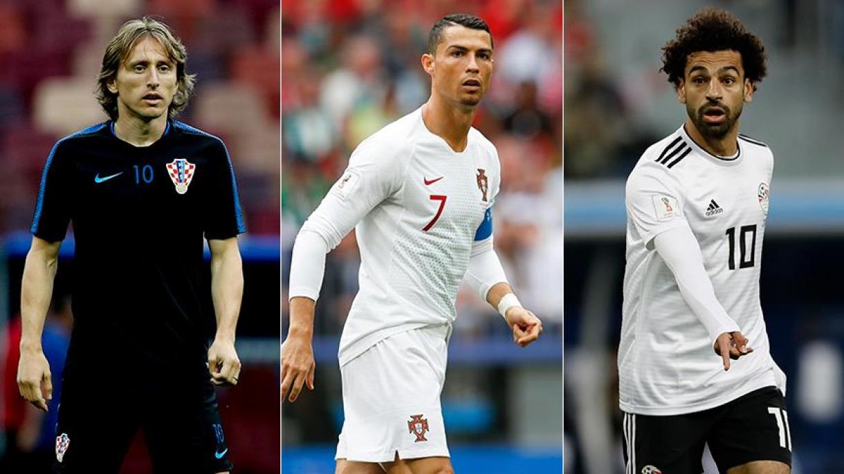 Salah, Ronaldo y Modric finalistas al “The Best 2018” de la FIFA