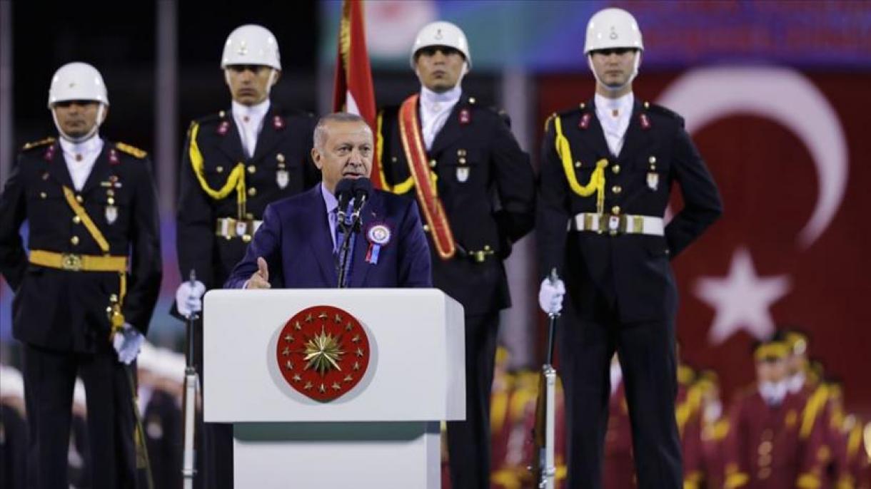 Эрдоган: «Өлкөнүн ичинде террор уюму чоң өлчөмдө жок болуу чегине келди»
