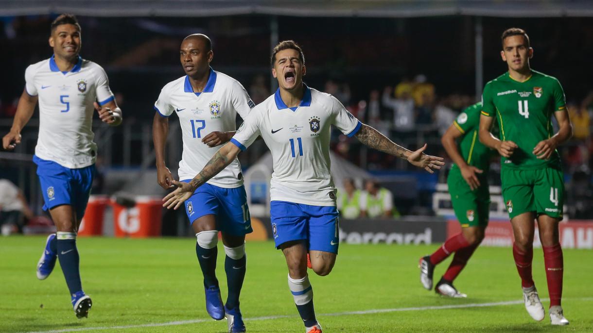 Brasil estréia com vitória na Copa América