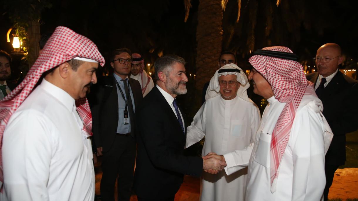 دیدارهای وزیر خزانه‌داری و دارایی ترکیه در عربستان سعودی