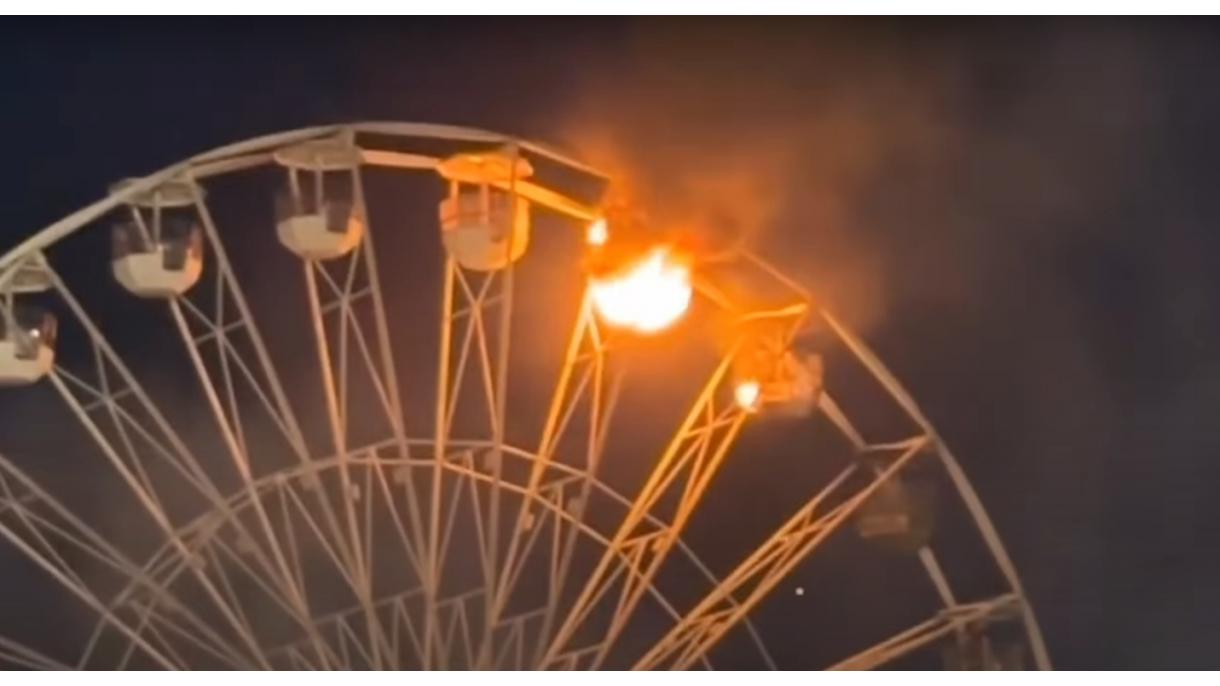 Germaniýada festiwalda ýangyn boldy